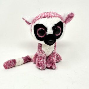 TY Silk Beanie‎ Boo LeeAnn the Lemur 6" Stuffed Animal Plush Toy 2017